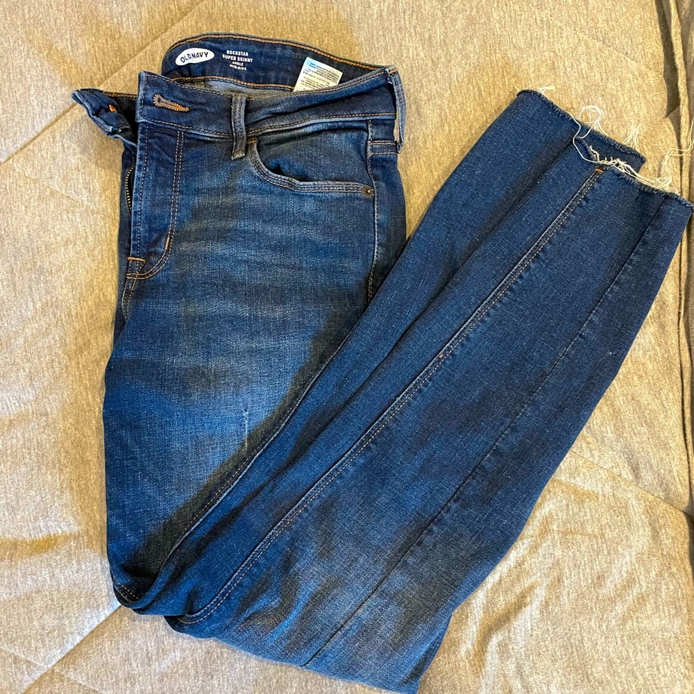 Old Navy Mid Rise Skinny Jeans